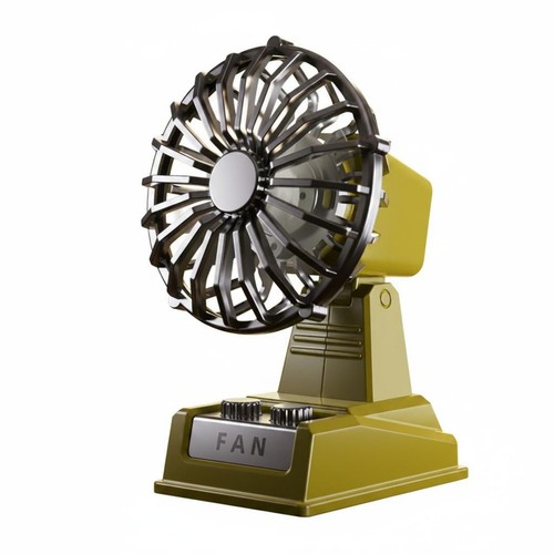 Retro desk fan portable - desk,