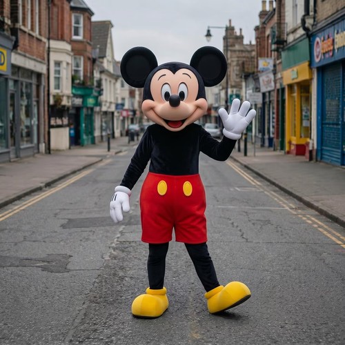 Mouse mascot costume adult - mascot, |