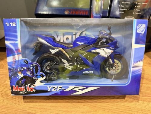 Maisto yamaha yzf - yamaha, 1:12
