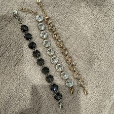 Stella & Dot Set Of 3 Glass