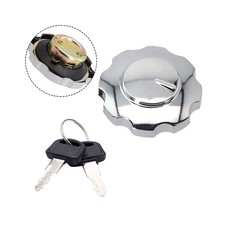 Motorcycle Locking Fuel Cap ATV Gas Fuel Tank Cap Cover Oil-Tank Aluminum Alloy