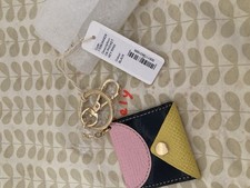 Orla Kiely Key Ring And Coin