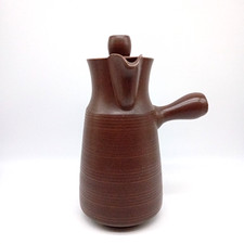 DENBY Langley Mayflower Brown Pottery Mid-Century Coffee Pot Hot Chocolate 27cm