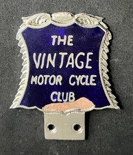 VINTAGE MOTOR CYCLE CLUB VMCC