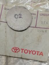 Genuine TOYOTA 13753-16020 SHIM, Valve Adjusting - OD 25mm Thickness 2.5mm