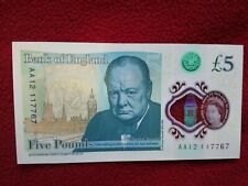 AA12 £5 (FIVE POUND) NOTE LOW NUMBER COLLECTABLE FIVER