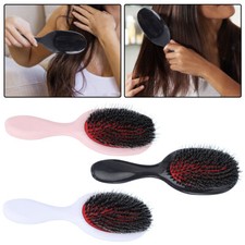 Hair Extension Brush Hairdressing Comb Anti Static Soft Bristle Teasing Hair