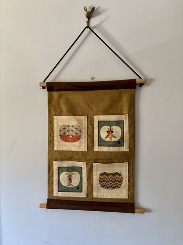 Vintage japanese textile linen - vintage,