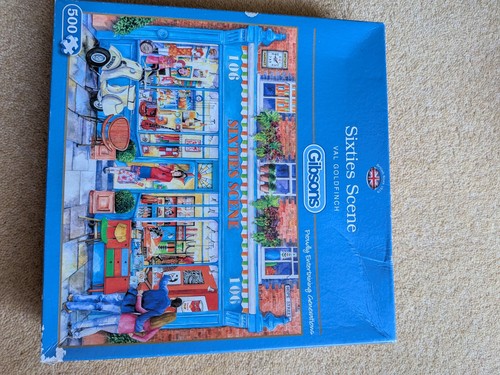 500 piece gibsons puzzle - piece,