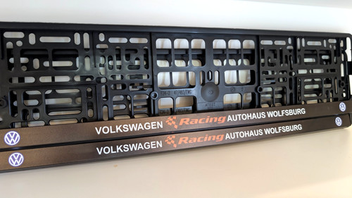 Car number plate frame - 2x,