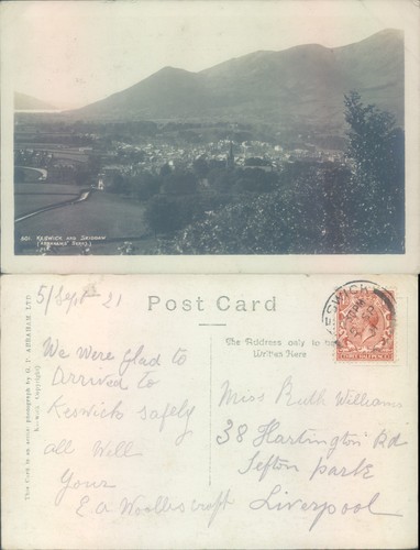Keswick and skiddaw cumberland - keswick,