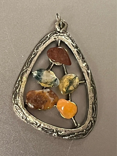 Vintage multicolour stone