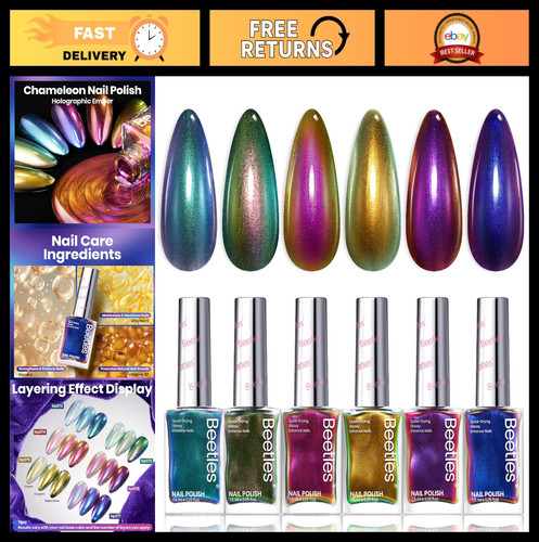 Chameleon holographic nail - chameleon,