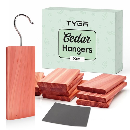 Tyga store cedar hangers - 10,