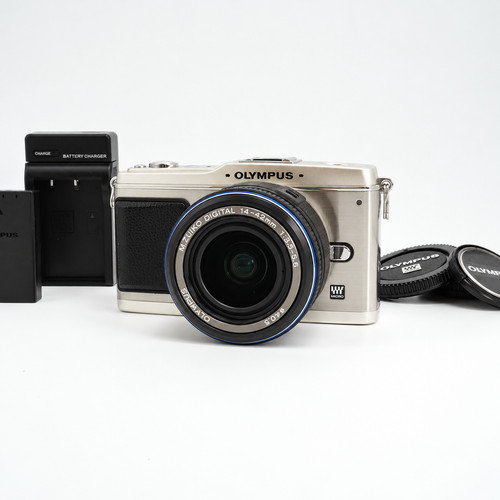 Olympus pen silver - olympus, e-p1
