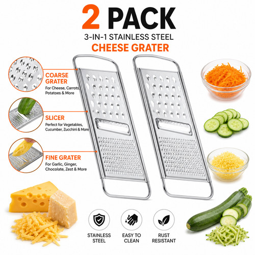 Flat 1 stainless steel - 3,