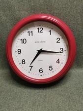 Metro Retro Vintage Red Metal