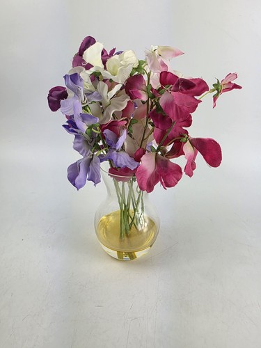 Artificial sweet pea flower - sweet,