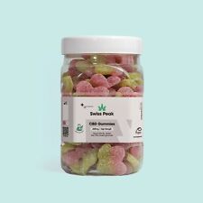 CBD Gummies THC-Free Swiss Peak 3200/4800mg Cherry Gummies | Broad Spectrum