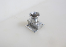 Vintage Chromed Sprung Lock Old Cupboard Cabinet Transom Window Catch Brass