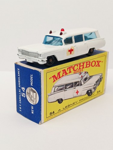 Matchbox series no54 cadillac - series,