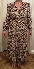 MYLENE KLASS Beige Brown Zebra