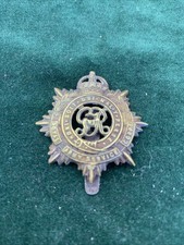 Royal Army Service Corps Cap Badge  • King George VI • British Military.