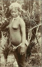 Semi nude island beauty - ,