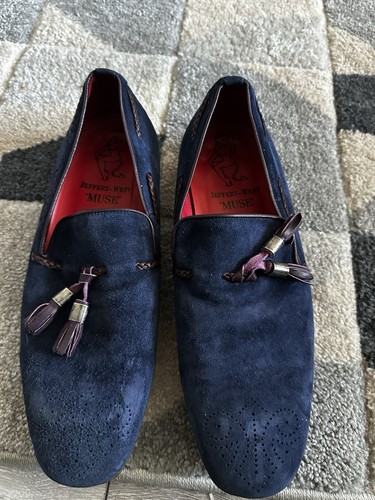 Jeffery west muse navy suede - 'muse',