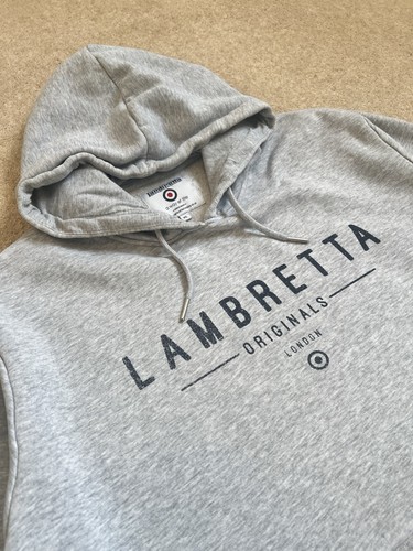 Lambretta grey marl - grey, logo