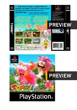 Tomba Tombi Replacement PS1 PlayStation Covers Inlay Front Back