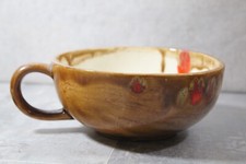 Vtg Large Teacup Planter