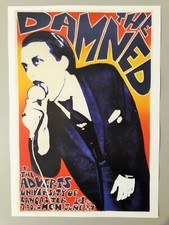 The Damned punk poster - The