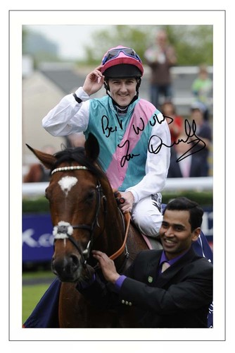 Tom queally frankel autograph - tom,
