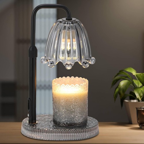 Candle warmer lamp with - with, timer