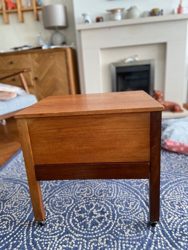 Antique wooden sewing box - antique, oak