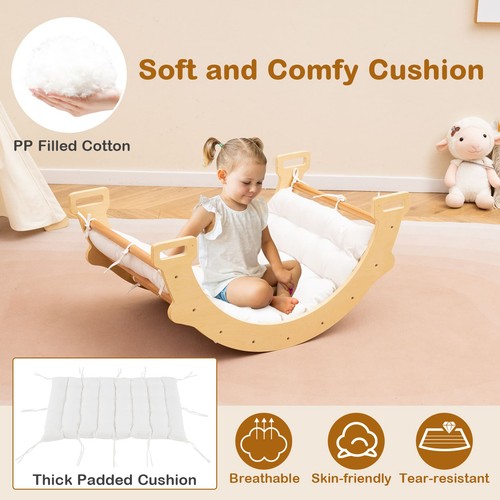 Wooden arch rocker - 2-in-1,