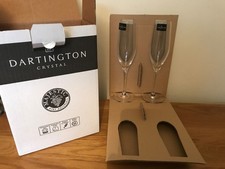 2 x Dartington Crystal