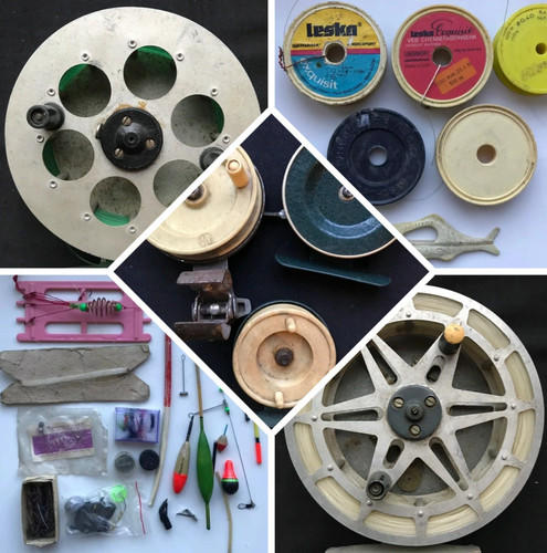 Vintage soviet spinning - vintage, reels