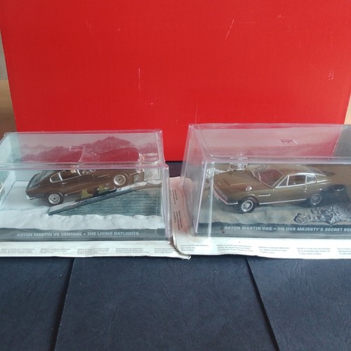 Two oo7 aston martin james - two,