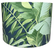 Tropical Palm Leaf Lampshade -