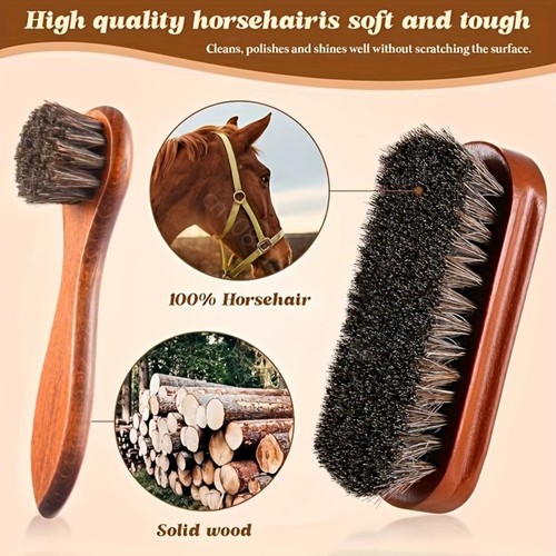 Premium piece horsehair shoe - premium, 2-piece