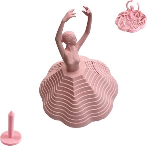 Printed spinning ballerina - spinning,
