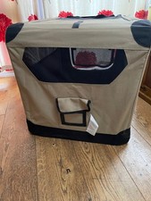 Dog crate, 2 door portable