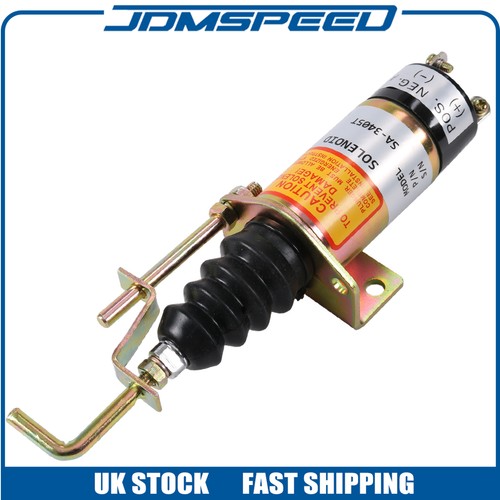 Fuel shutoff stop solenoid - stop,
