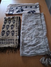 BUNDLE OF 3  SCARVES ALL SKULL