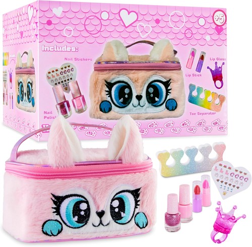 Kids play makeup nail - makeup, or