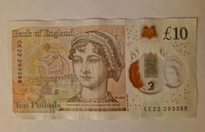 SUPER £10 TEN Pound Note Bank of England CE222 9 33 88 Queen Elizabeth II x1 VGC