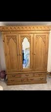 Kean old pine wardrobe - pine,