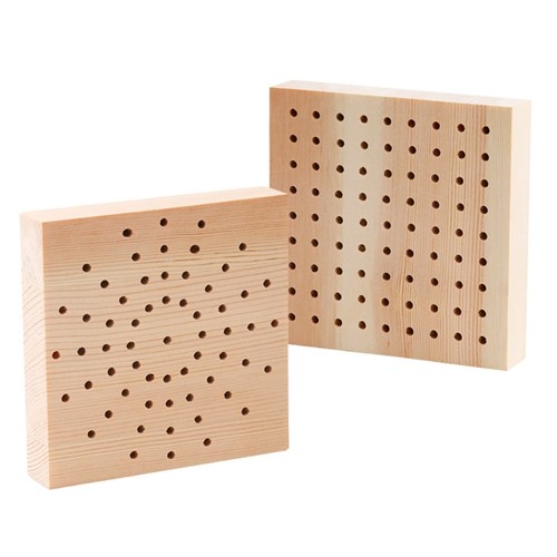 Clay drying stand holes 61 - 81,
